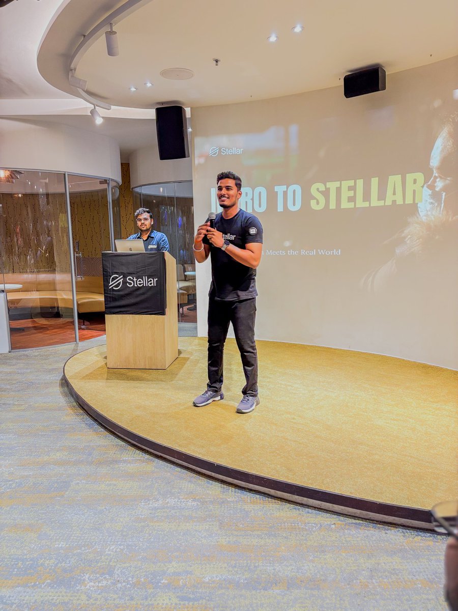 BuildWithManav's tweet image. Hyderabad, you were stellar! 💫
Kicked off the first Stellar Origins meetup. Amazing energy, curious minds, and builders ready to shape the future of Web3.
Hyderabad → Stellar mode: ON 💫