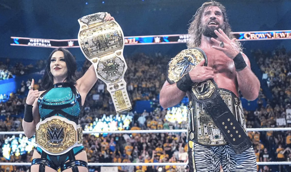 dosdossolodos's tweet image. Orgullo chileno

Stephanie Vaquer y Seth Rollins son los campeones Crown Jewel 2025 #wwecrownjewel 👇

dosdossolodos.com/2025/10/12/ste…