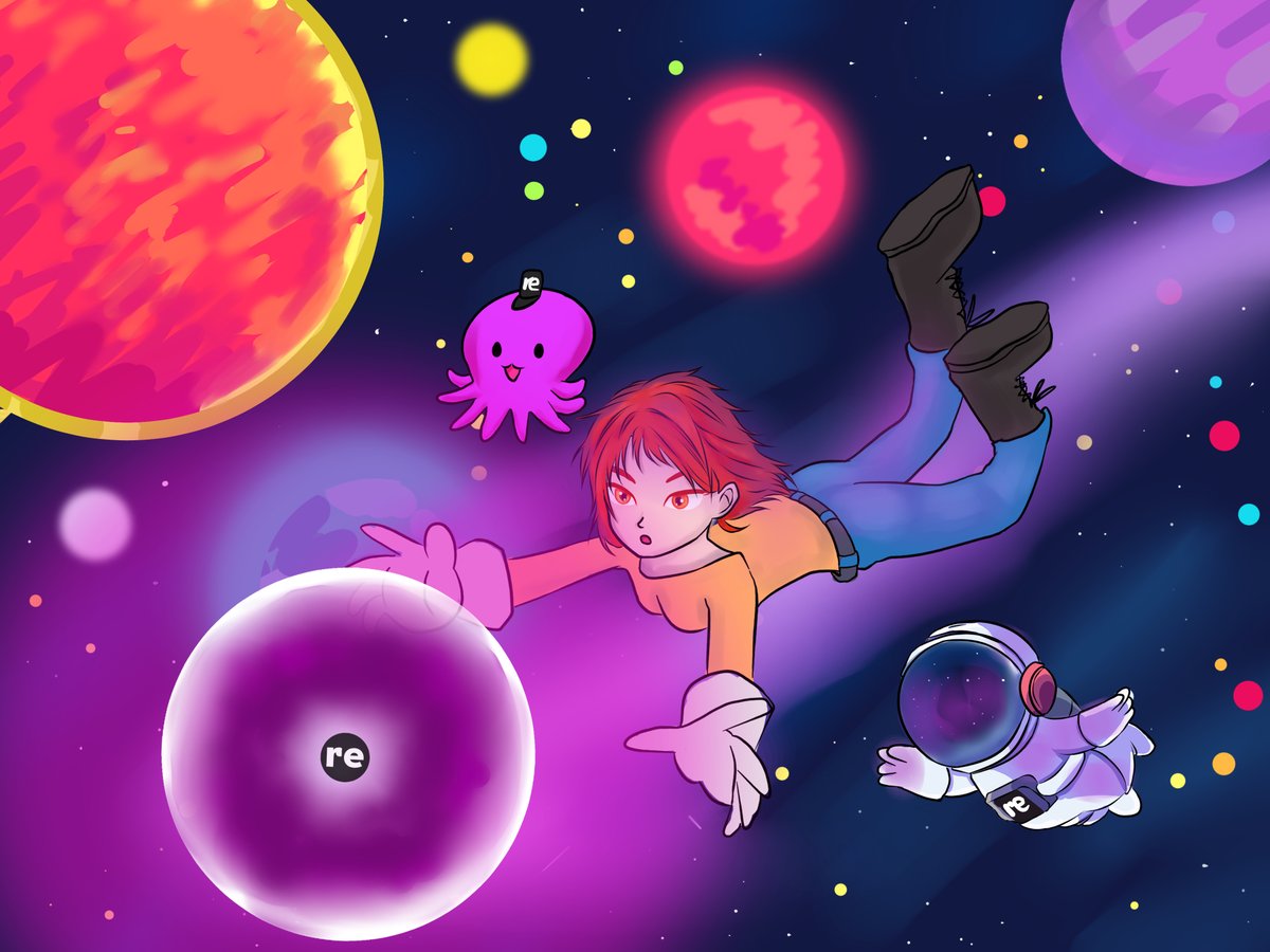 635_weirdo's tweet image. My first piece for @re , I&apos;m so happy and excited for what&apos;s coming next, hopefully it will be a memorable journey 🥰
@ChazEevee @st3phdoteth @miketwinks  #ReProtocol
