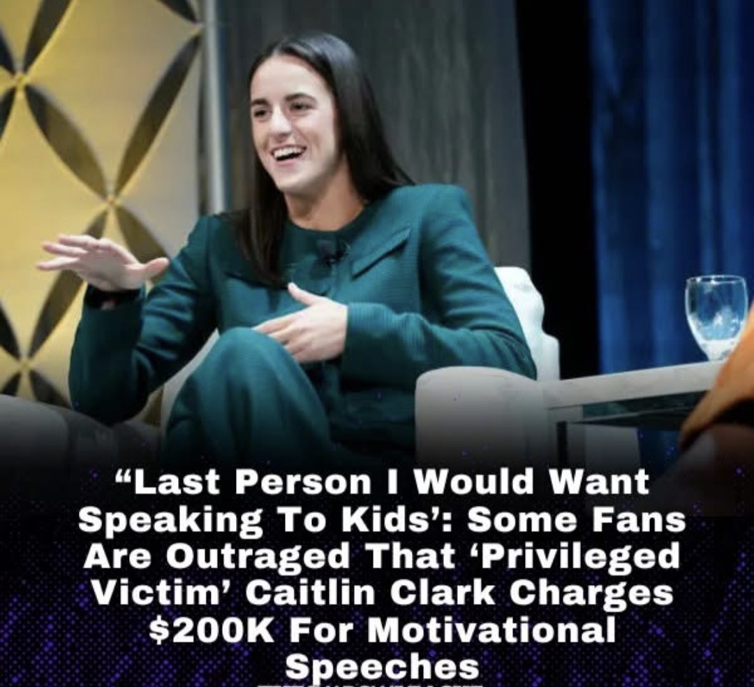 Getting paid for giving motivational speeches? How dare she?! If a women's basketball player is going to make extra cash, it needs to be from posing in lingerie...
