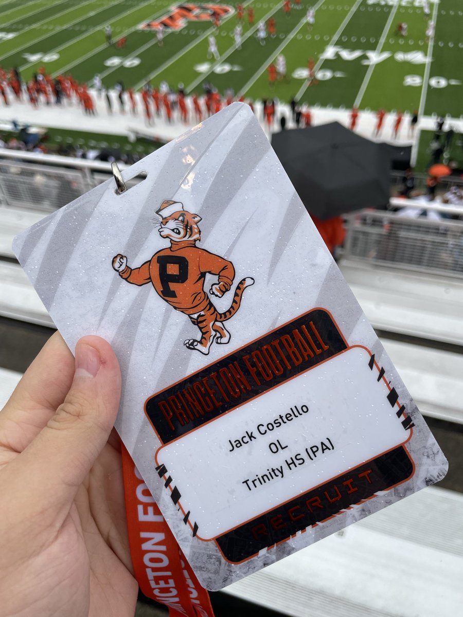 I had a great time at Princeton University!  Thank you for the game day invite and I look forward to talking to you guys and visiting again in the future! Incredible campus, facilities, and football program!!  <a href="/CoachBobSurace/">Bob Surace '90</a> <a href="/CoachCuevas78/">Brandon Cuevas</a> <a href="/Coach_Flinn/">Brian Flinn🤫</a> <a href="/RyanFracPU/">Ryan Fraccaroli</a>