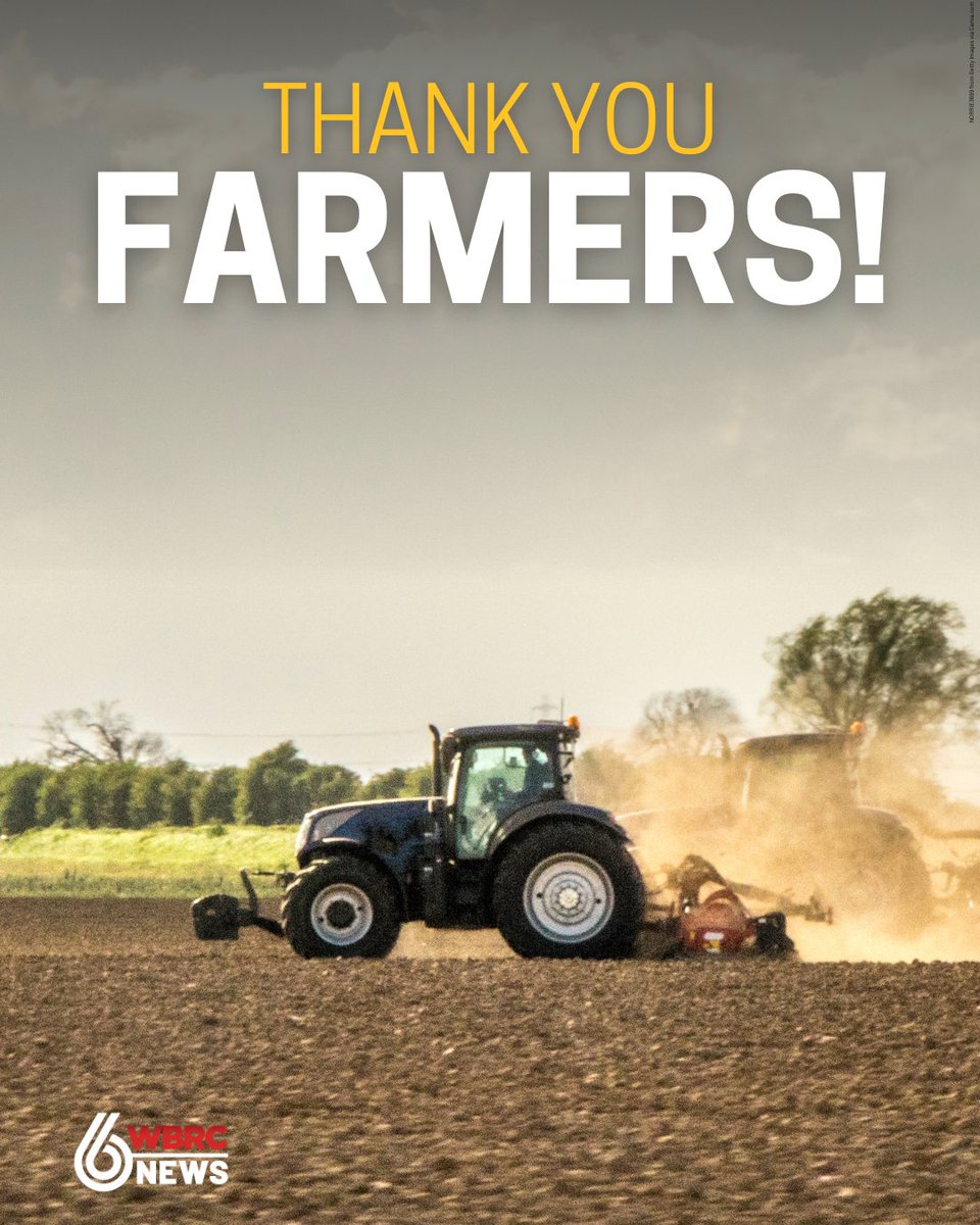 WBRCnews's tweet image. Today is National Farmers Day!