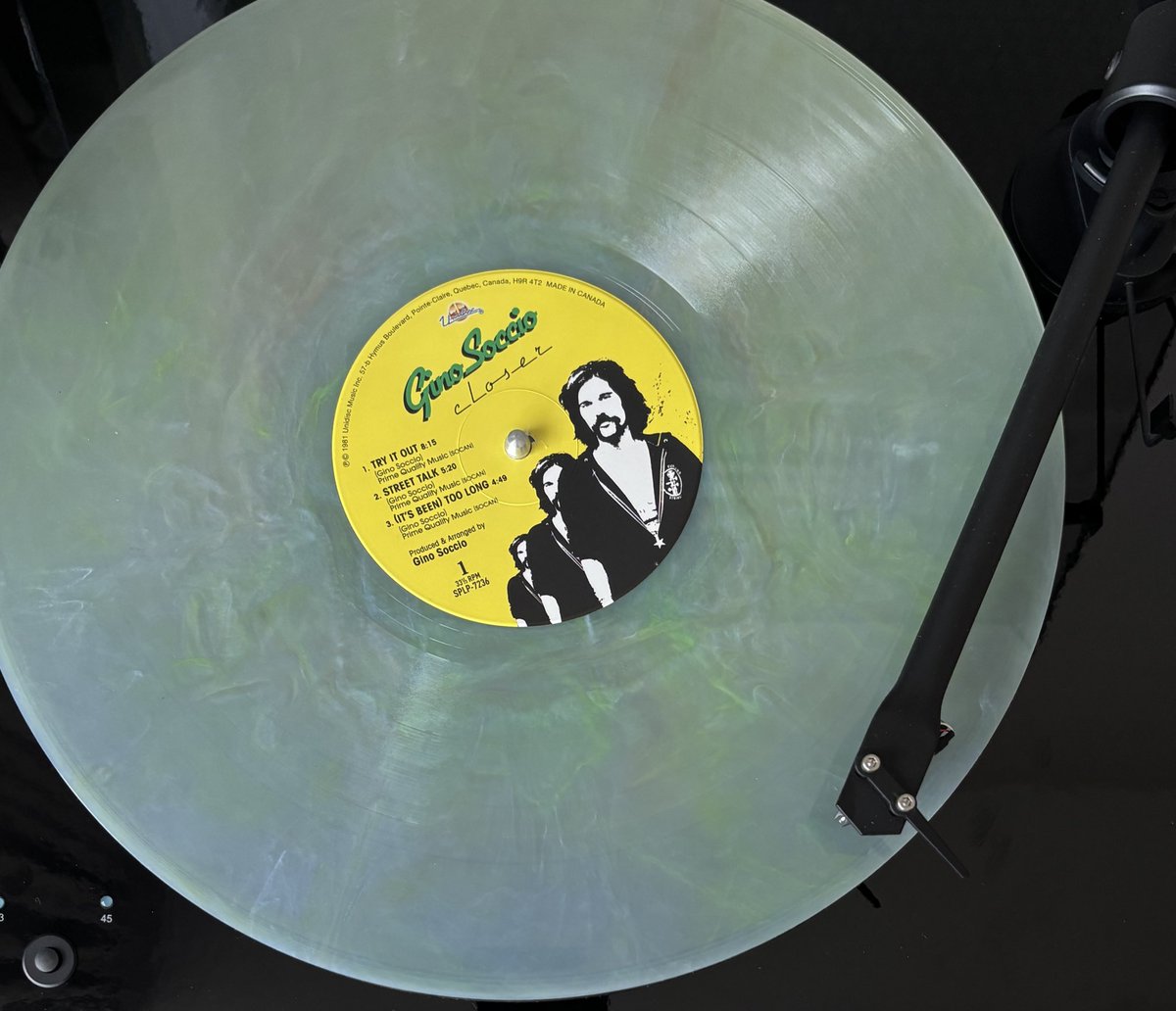 purplefunker's tweet image. 🔥Gino Soccio • Closer🔥

1981 Album
2023 Canada Unidisc Pressing
Green &amp;amp; Swirls Vinyl

#NowPlaying 
#GinoSoccio #Unidisc #VinylAddict