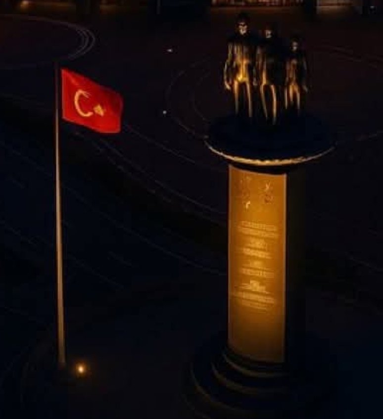 Açtığın yolda, 
gösterdiğin hedefe...💛❤️🇹🇷