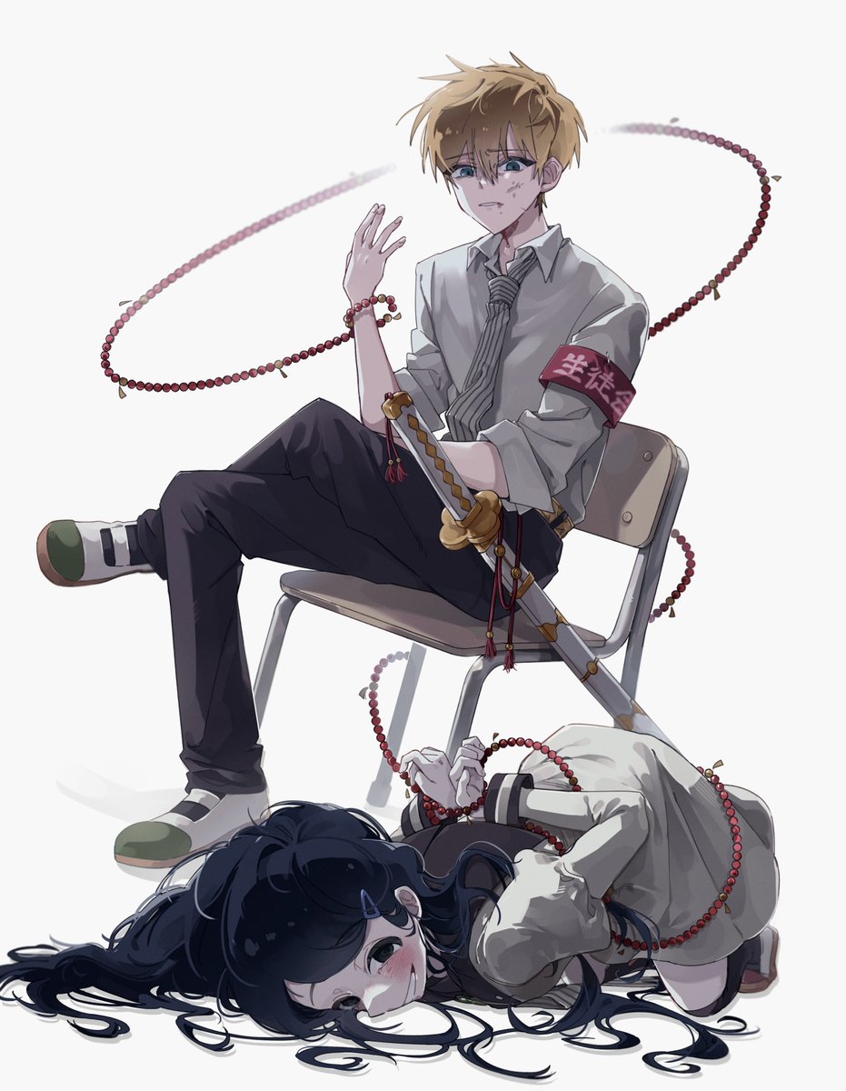 지인과 연교용으로 그렸어요 (๑•̀ᴗ-)