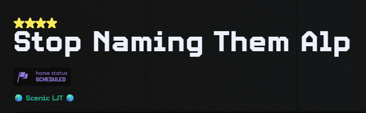 MyBlood (Tempest Stables) tweet media