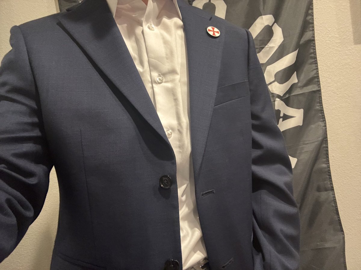 WFCJrc's tweet image. Wear a suit to Church today