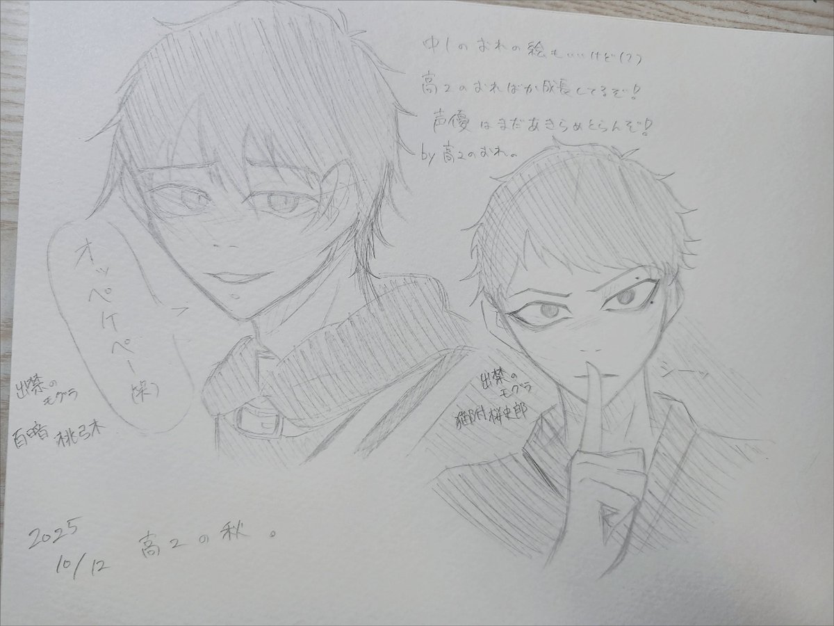 Akc_akihacya's tweet image. あの！上手く描けたので見て貰えますか！！！
もぐとおうしろーさん！！！！
 #Akc_irasto