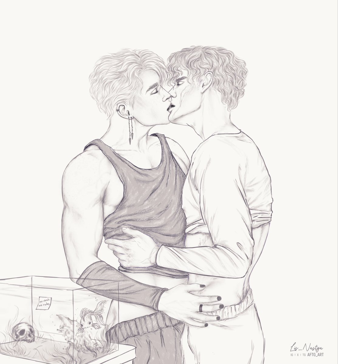 aftg_art's tweet photo. House rules happy #andreil for @seasy_33 🖤 

#aftg #aftgfanart #AllForTheGame #Neiljosten #andrewminyard https://t.co/irNXj2UcgP
