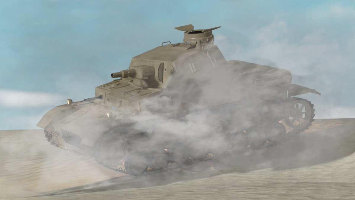 RealRobstick's tweet image. #robloxstudio
panzer IV ausf. D model