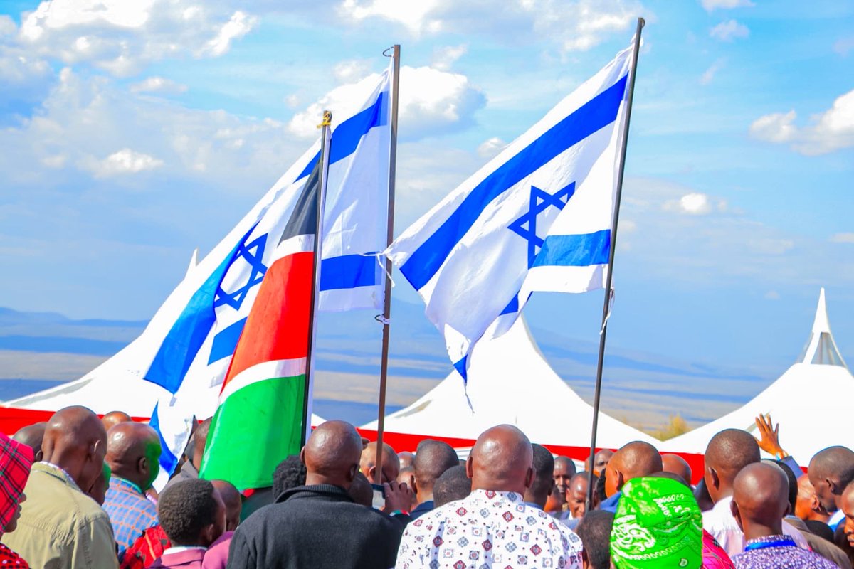 PastorSupeyo's tweet photo. @GideonBehar 
The Maasai people have historically expressed strong friendship and support for Israel. They pray for the peace of Jerusalem and have shown their solidarity through the dedication of the Israel-Kenya Covenant Center. https://t.co/ZEIjzJJo2N