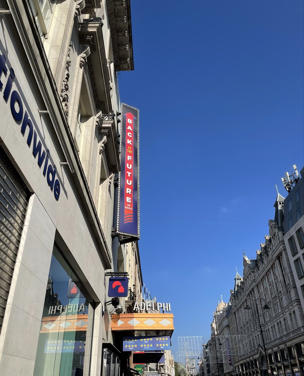 Time for…
To ♾️ and beyond 🤣 (wrong film) but, couldn’t resist the connection.
Looking forward to watching this theatre performance 🎭 
#BackToTheFuture