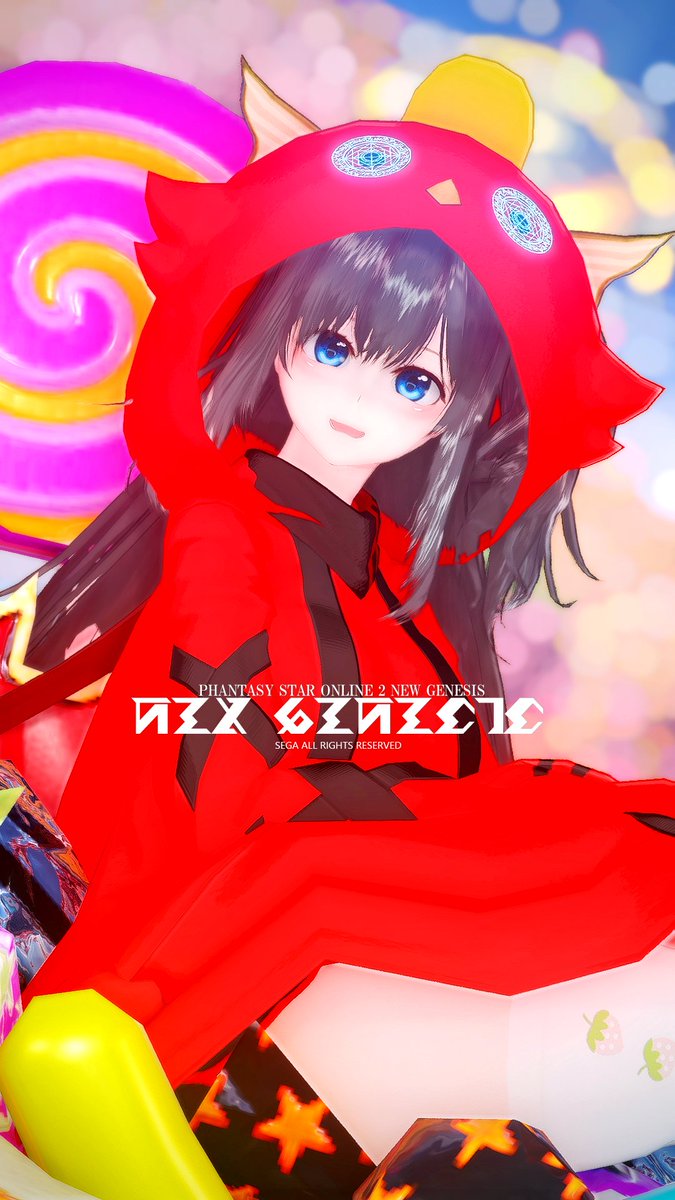 (｡･ω･)ﾉﾞ おはよー♡
#PSO2NGS #PSO2NGS_SS