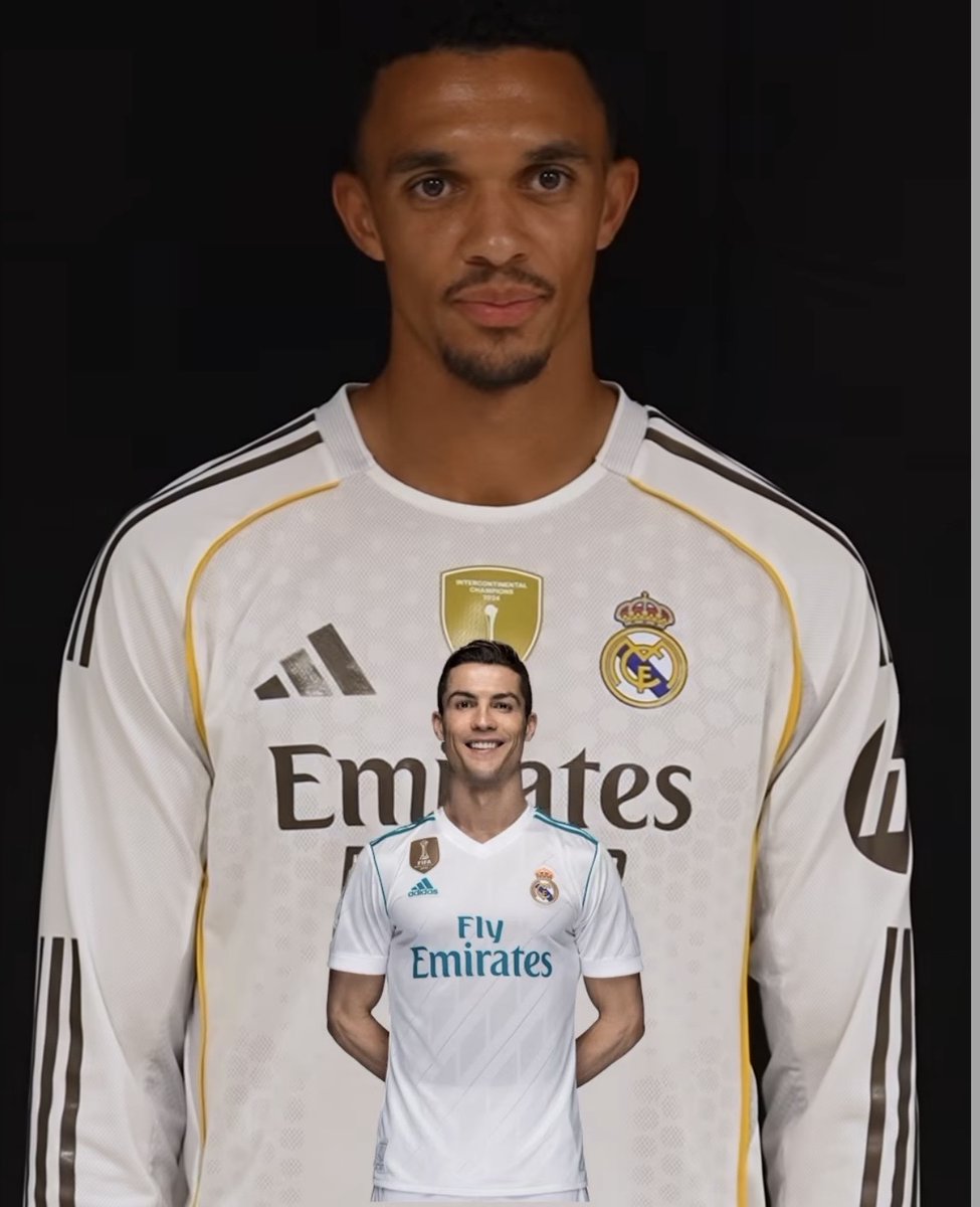 Q. Who does this shirt remind you of? 

🗣️ Jude Bellingham: “Toni.” 

🗣️ Trent: “Ronaldo.”