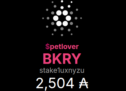 PetStake's tweet image. GM, petlovers, #HappySunday!😻

As member of @AllianceXspo and @F2LB_Community, we delegate to other small pools🤝 helping them mint some 🧱🧱

This epoch 588 we support:
🐾BKRY pool
🐾BRNS pool
Good Luck!🍀👍
#CardanoCommunity #Cardano #ADA #Decentralization #StrongerTogether
