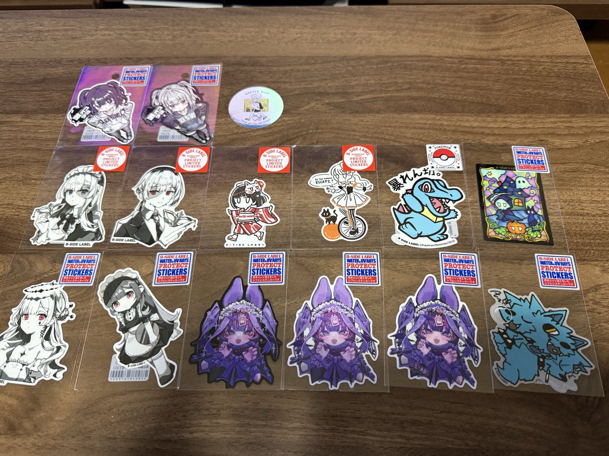 今月の戦利品
遂にポイントが貯まったので名古屋ステッカーと交換！
あと名古屋店の店員さんに顔を覚えられてきてるw
 #ビーサイドレーベル