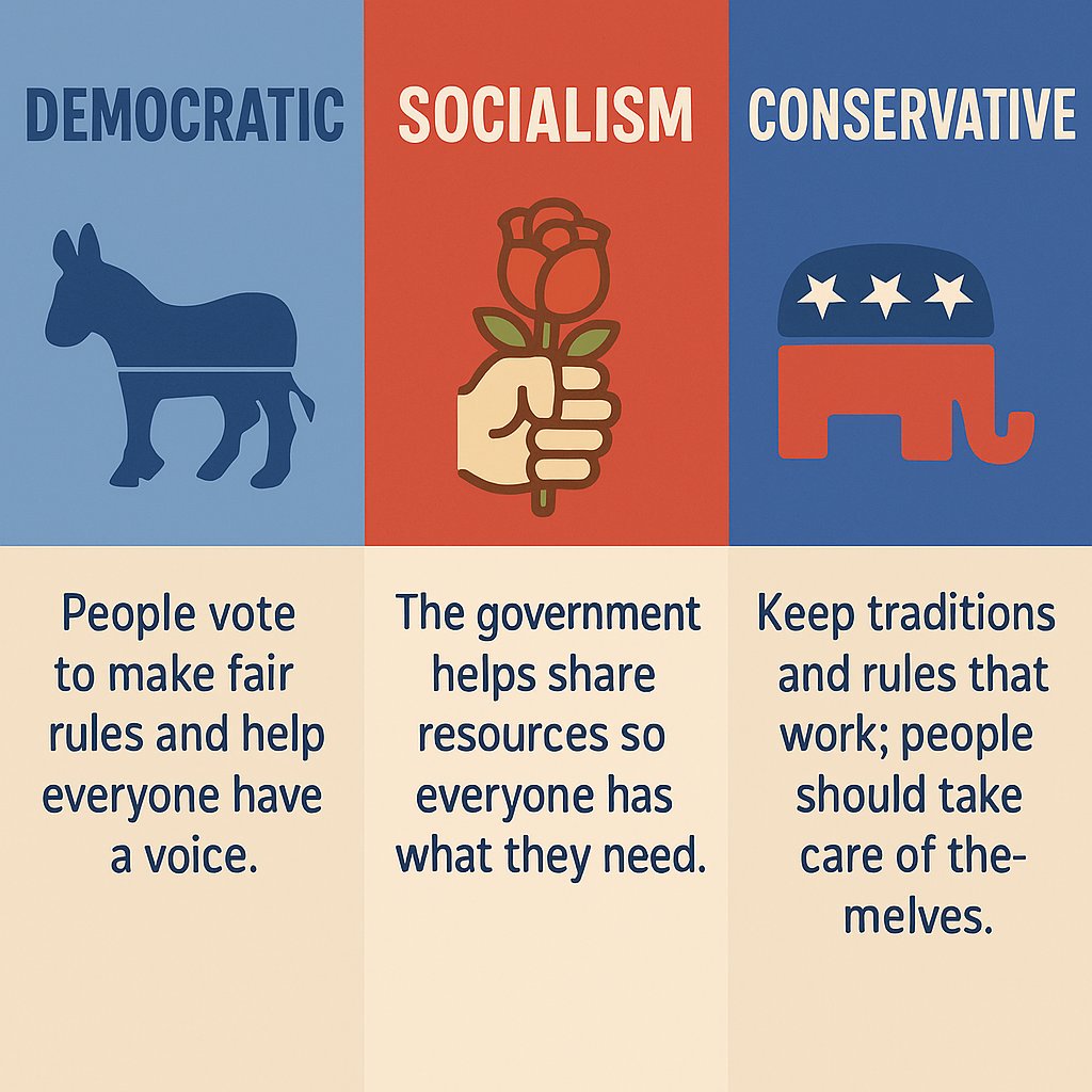 AnEditorFromDFW's tweet image. I like to use this platform to educate, inform, and dismiss misinformation. Let us begin with a political spectrum lesson! Very simple and easy to understand with pictures even a 5-year-old can understand. #Civics #Educational #KnowledgeIsPower