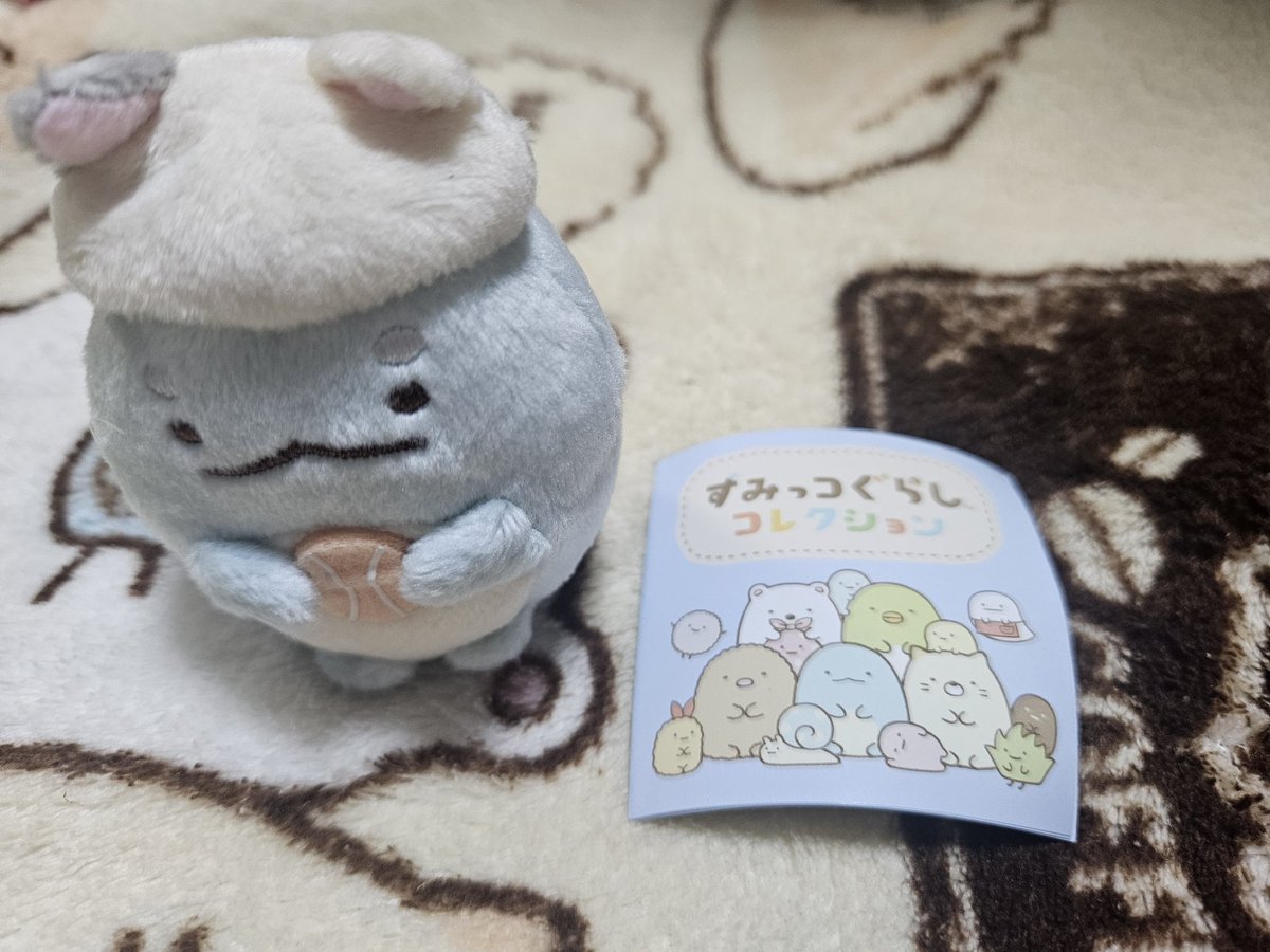 すみっコぐらし 復刻カプセルてのりぬいぐるみ7点 すみっコぐらし