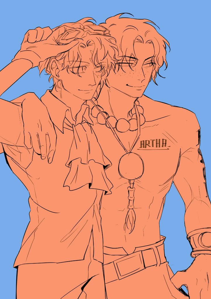AceSabo wip which I might never finish idk #ONEPIECE