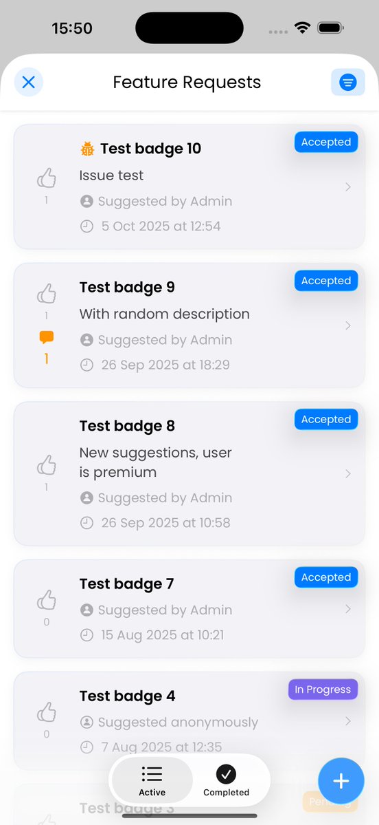 _artcc_'s tweet image. Added a bit of Liquid Glass ✨ to the Votice SDK — smooth blur, soft gradients, and a clean look that feels right at home on Apple platforms.
Next update’s UI is looking 🔥
#SwiftUI #iOSDev #indieDev #buildinpublic