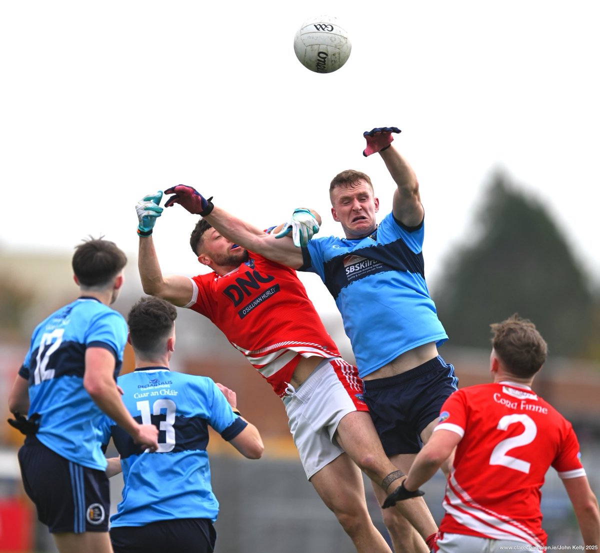ClareChampion's tweet image. Intermediate Football Championship Final at Cusack Park. The final score is @CorofinGAA 2-14 @CooraclareGaa 2-09 #intermediate #peil #gaa @GaaClare Photographs by John Kelly