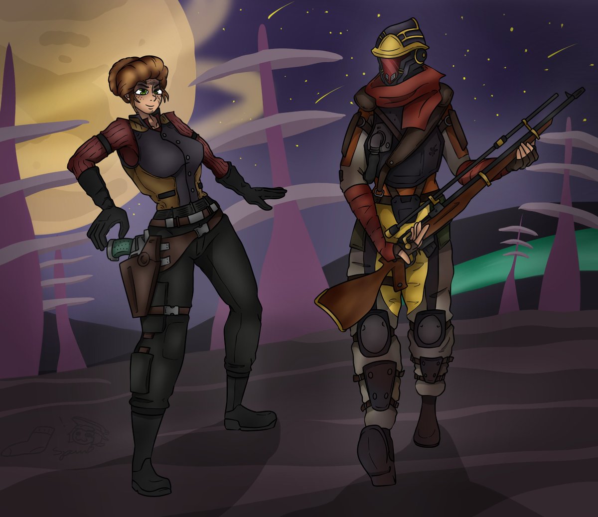 My Outer Worlds Captain!

(Wish i could actually see her ingame)