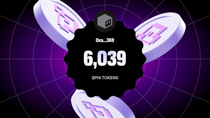 DropScope_x's tweet image. 🪂 PHI Airdrop is live!  

Claim now 👉phibox.network/claim

I just grabbed 6,039 $PHI   
Early activity on @phi_xyz helped a lot.  

Curious to see what others got — drop your numbers below   

#PHI #Airdrop #Crypto