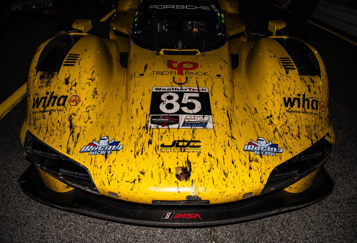 Petit Le Mans ✅ 

My first endurance race in the books. Triple stint to start the race with a great car and strategy saw me go from 12th to 4th. Unfortunately we had a few setbacks and struggled a bit in the cooler conditions at night. Thanks to the team for having me!