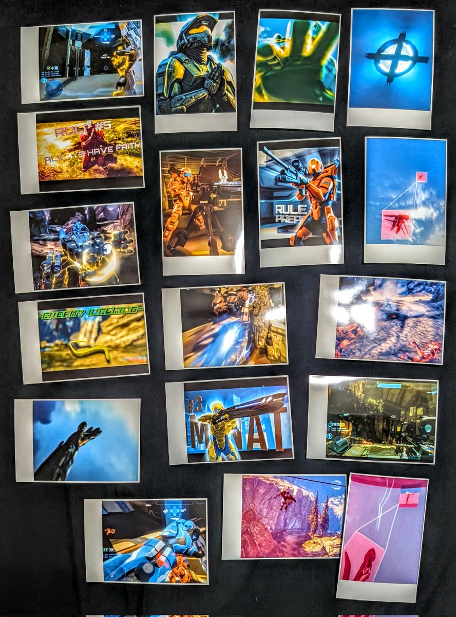 pTw4short's tweet image. Got some polaroids\photographs developed of screenshots from project Surrender. 

I love this idea, it&apos;s so neat! Gonna start saving these up to give out when I go to an actual event.