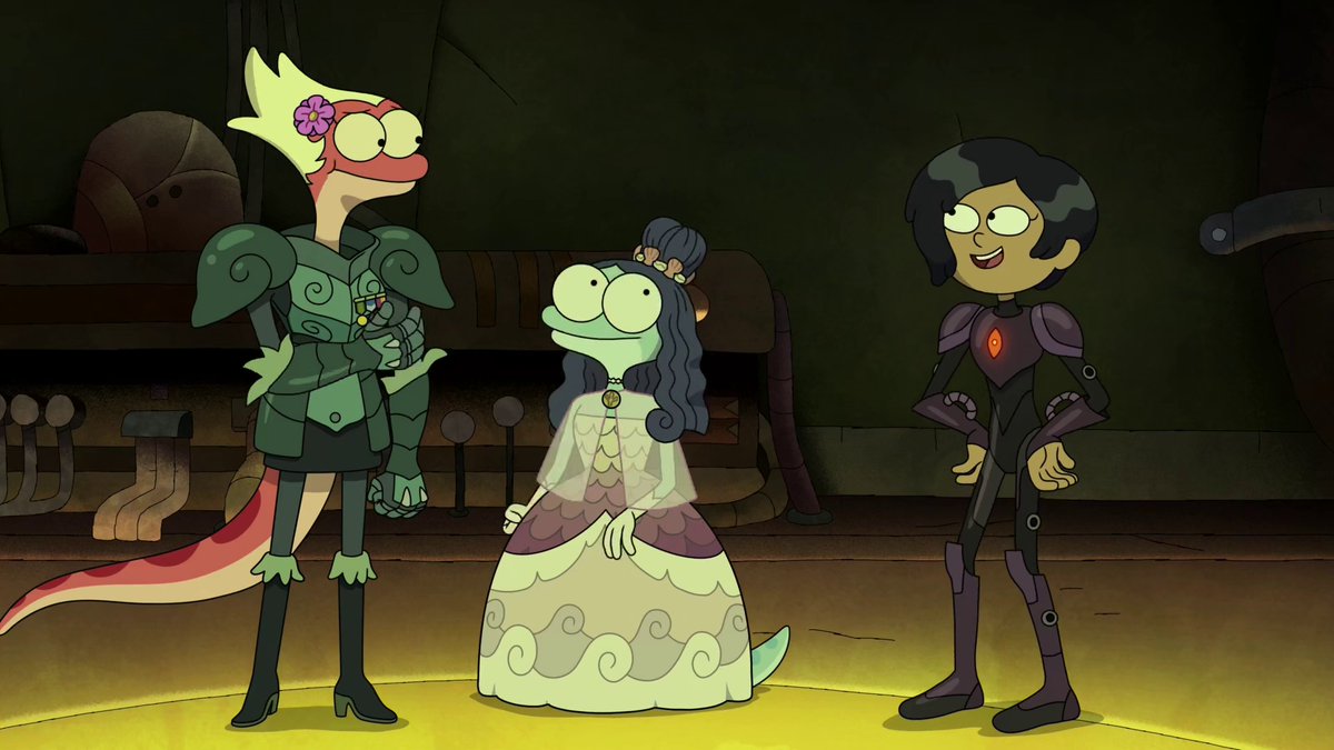 Amphibia_frames's tweet image. #Amphibia Olivia &amp;amp; Yunan (S3E7b)
Frame: 12398/16009