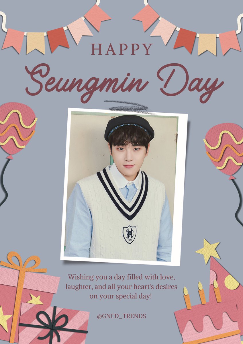 GNCD_TRENDS's tweet image. Lets Celebrate Seungmin’s Birthday using our hashtags for today 💛

HAPPY SEUNGMIN DAY 🦔

#HAPPY_BAE_DAY_SEUNGMIN
#승민이와_함께하는_모든순간들이_소중해
#BAESEUNGMIN #배승민
#GoldenChild #골든차일드