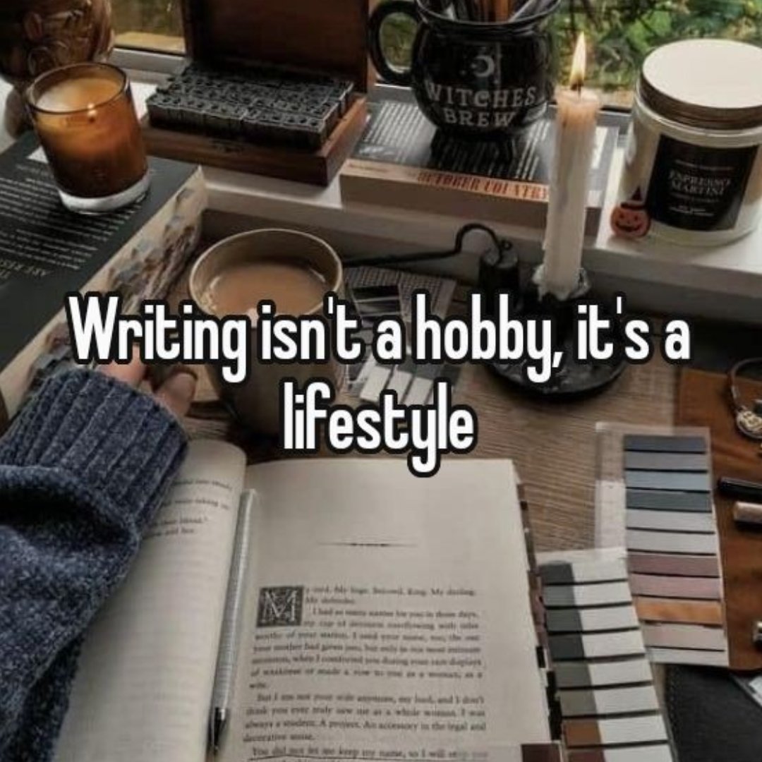 PurplePoetOne's tweet image. Writing isn&apos;t just a hobby, it&apos;s a lifestyle that feeds our souls. Happy October, writers! 🍁 Embrace the magic of storytelling and let your words shine ✨ 
#amwriting #writerslife #OctoberVibes #creativity
