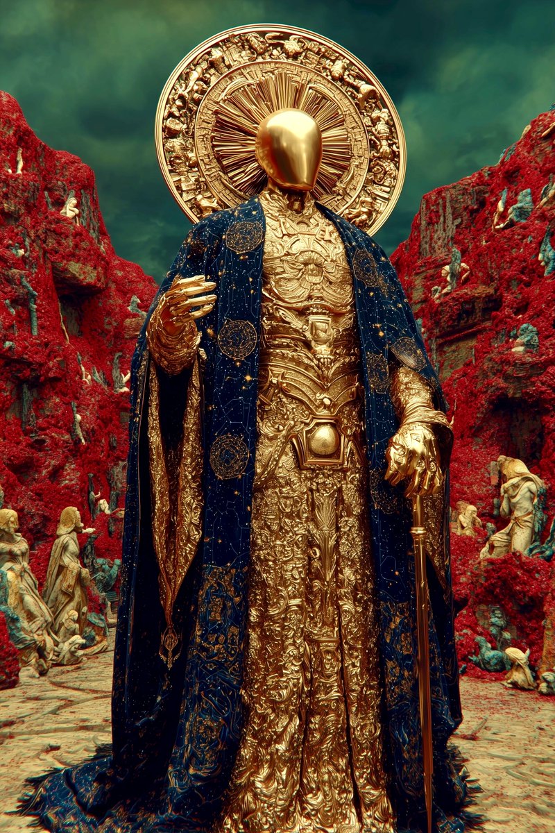 time_altered_ai's tweet image. Lord of faces ... Good morning to all the creators..