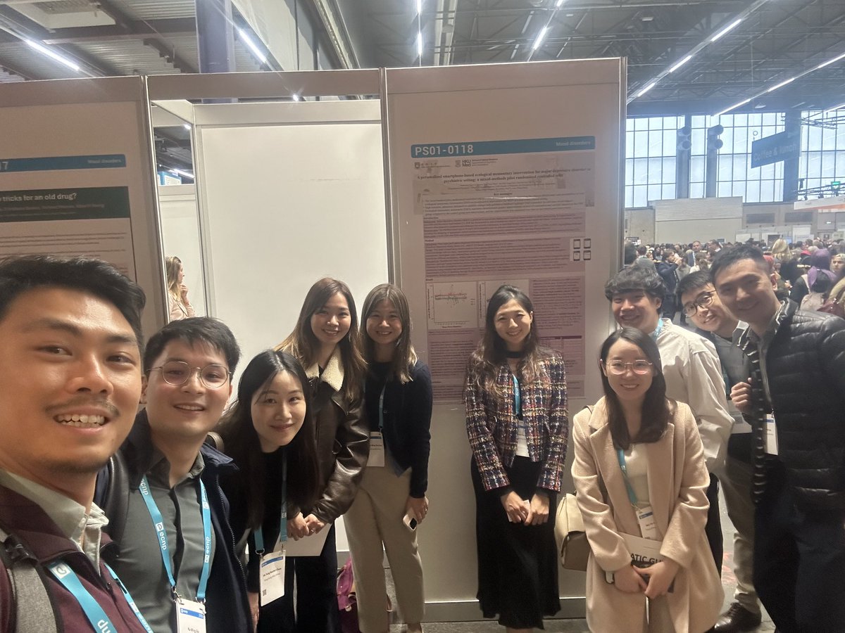 lokaying's tweet image. Happy to be presenting the #research work of my team of an experience sampling study in #depression at the 38th ecnp Congress in Amsterdam this weekend! and 📸with very supportive peers and mentors from #HongKong 🇭🇰 who’re passionate in #mentalhealth advances @ecnptweets Day 1