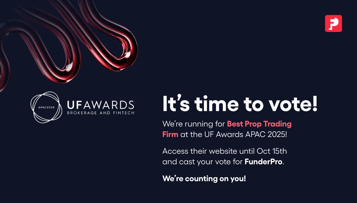 yousseifgalal's tweet image. You’ll never make everyone happy. Do what must be done, give your best, and rest knowing you did your part.
That’s exactly what we strive for every day, doing our best and giving our all for our traders. 

If you’ve enjoyed your journey with FunderPro, your vote means a lot to us…