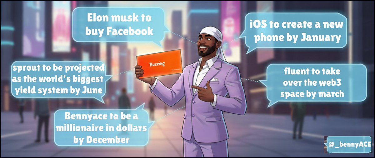 _BennyACE's tweet image. I&apos;ve got a crazy question for you; Ever wondered what would happen if you could earn loads of money from your curiosity? Yeah you heard me right 😜 

That’s exactly what Buzzing makes possible. It turns your thoughts, ideas, and predictions into opportunities to earn.

Whether…