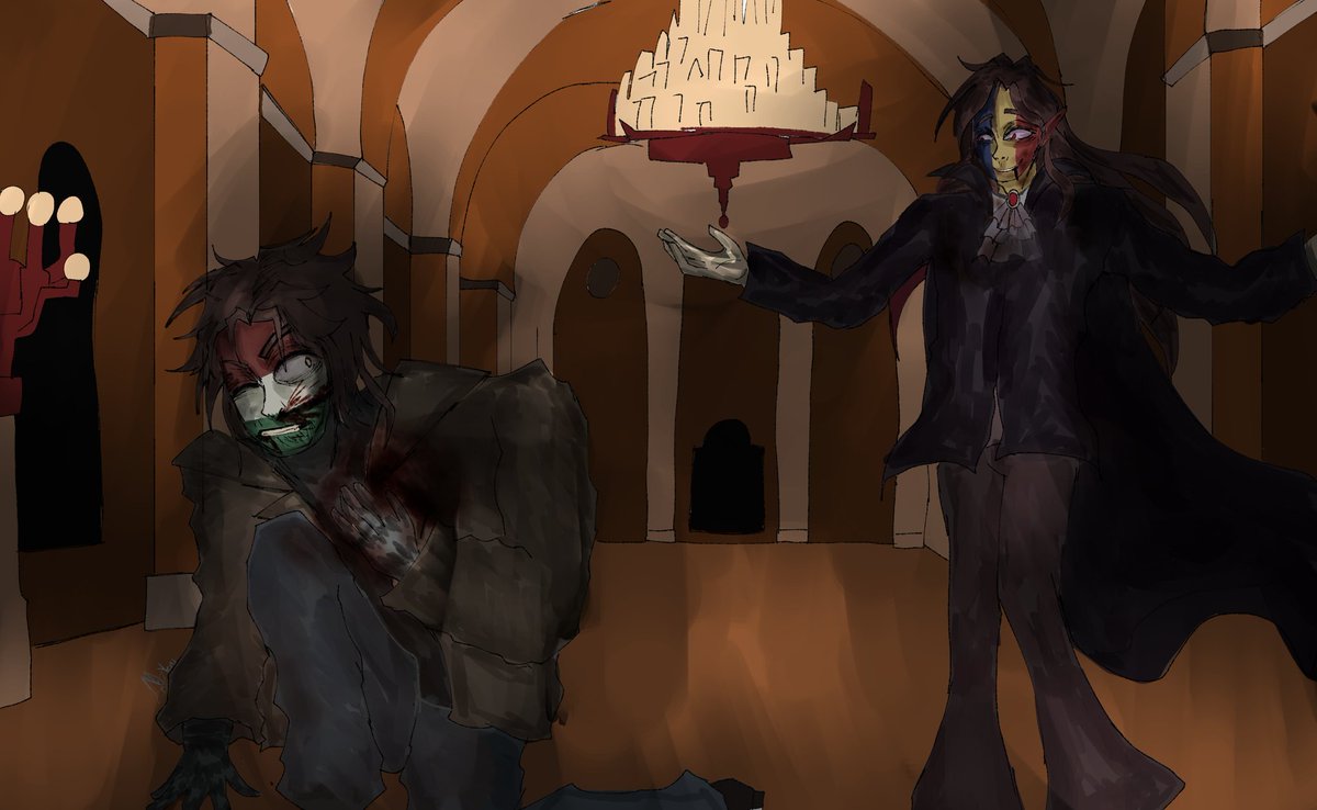 Maybe It's is Halloween?  #countryhumans