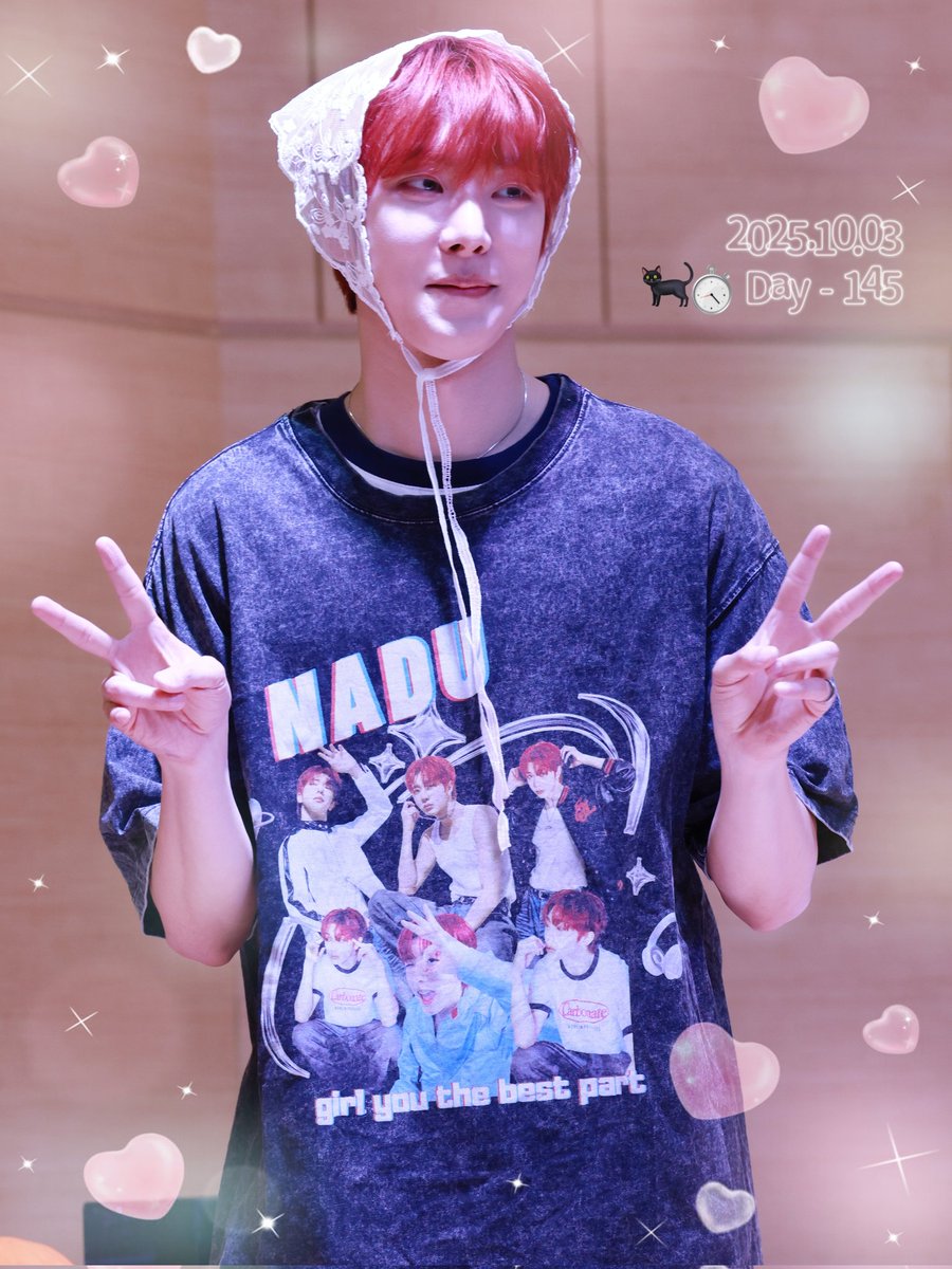 🐈‍⬛⏱️ Daily Heedo 🌞🌙
Day 145 - 2025.10.03 (금)
D Day - 404

#유희도 #yooheedo #刘熙都 #劉熙都 #ヒド #team24 #kpop #idol #보고싶은549일