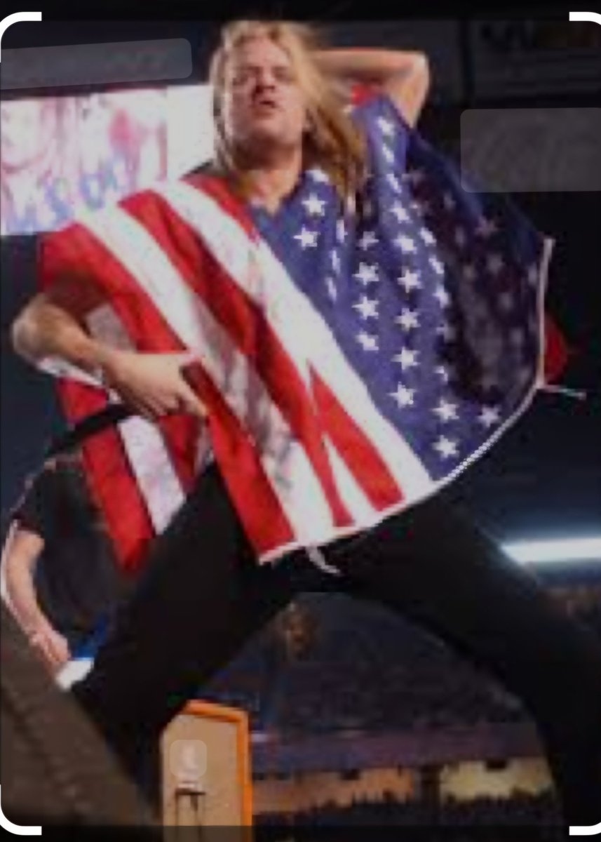 haventribe's tweet photo. @RealHickory Oh the guy who cut the flag and used it as a poncho .... https://t.co/vEunK9vhXp
