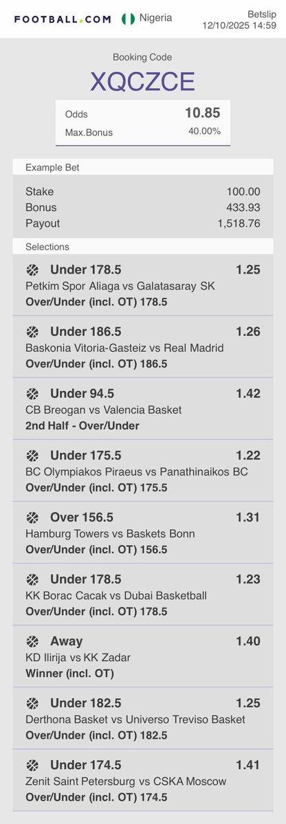 Optimus_Dracula's tweet image. 10 Odds 🏀