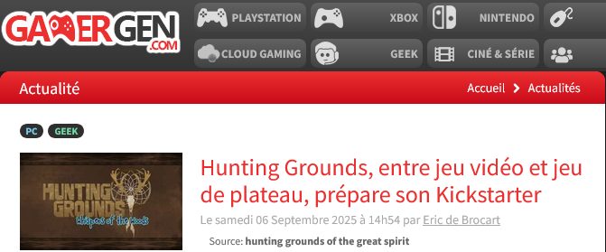 Hunting Grounds Of The Great Spirit tweet media