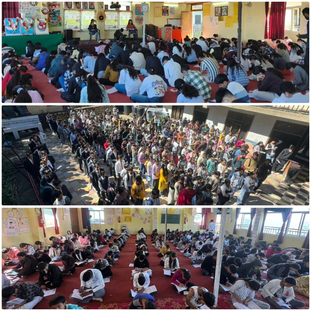 abvphp's tweet photo. अभाविप हिमाचल प्रदेश द्वारा आयोजित ज्ञान, देशभक्ति और चरित्र निर्माण की भावना से ओत-प्रोत स्वामी विवेकानंद सामान्य ज्ञान प्रतियोगिता - 2025, सफलता पूर्वक पूरे प्रदेश भर में संपन्न हुई। प्रदेशभर के हजारों विद्यार्थियों ने इस प्रतियोगिता में उत्साह पूर्वक भाग लिया। https://t.co/M94pg5yl1y