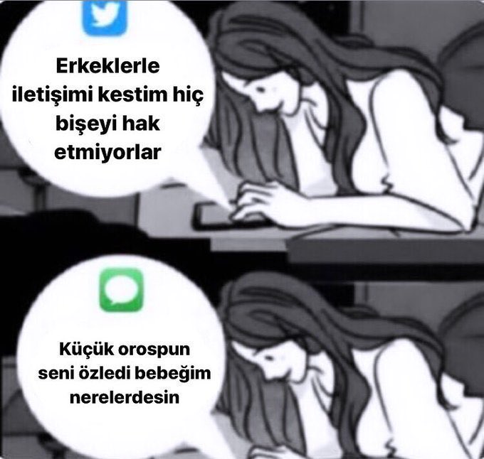 yazma diyince yazan kiz maalesef