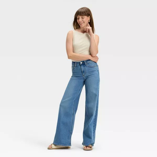 SamanthaMo69050's tweet image. Step into effortless style with Universal Thread Women’s High-Rise Wide Leg Jeans 👖✨ Perfectly tailored for comfort and trend, these jeans flatter every shape and pair beautifully with any top or shoe. A must-have wardrobe staple! 💃(goto.target.com/19xxn9)
#UniversalThread…