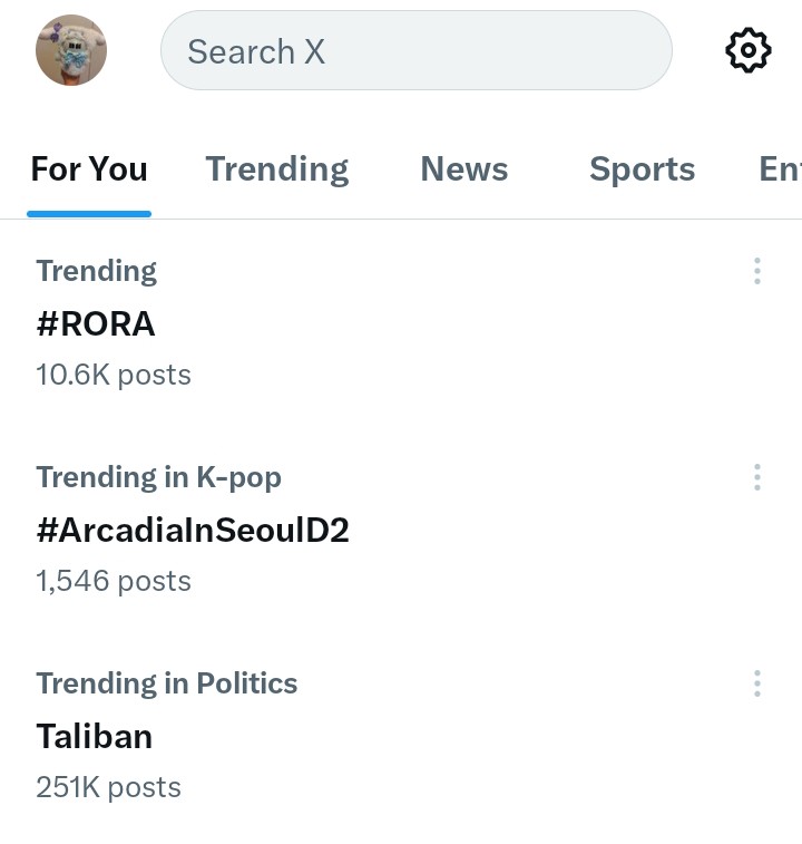Rora trended Today
#Rora