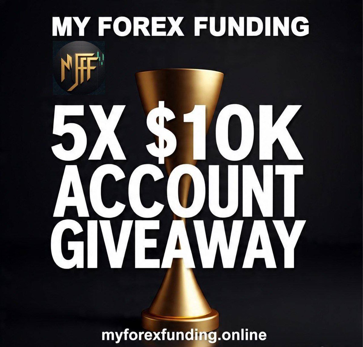 MX5R_'s tweet image. 🎁 GIVEAWAY🎁

5X$10,000

 Rules
🔶 Follow  @Myforexfunding_ @HarmlesReazons @MX5R_ @JRDAX01 

🔶 Like,  RT &amp;amp; Tag 4 Traders

🔶 Join discord server: discord.gg/Kdj46u6AA

Winners in 7 Days