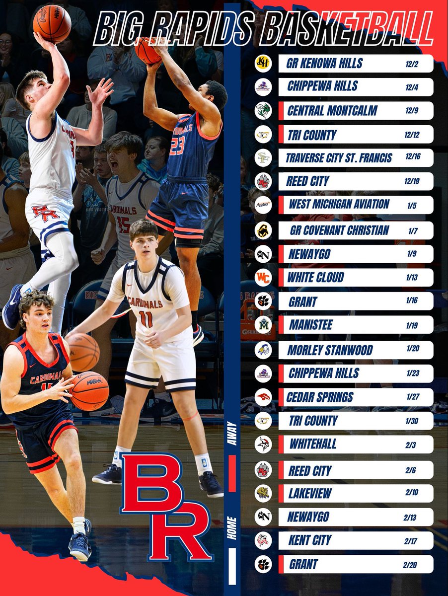BRBasketball1's tweet photo. Check out the 2025-2026 Boys Basketball Schedule! 

Tryouts start ONE MONTH from today! https://t.co/f3KJCt9MfB