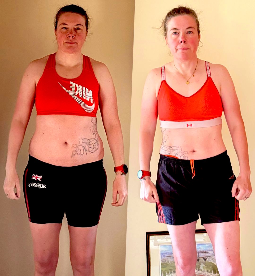 Vicky had plateaued with her weight loss and was stuck at 1200 calories.
Enter Kapla fitness…
She’s now 13kg lighter AND eating 2000 calories. 
We’ve swapped goals now to building strength and she’s fitter and stronger than ever 💪
Comment ‘coach’ if you want results like Vicky