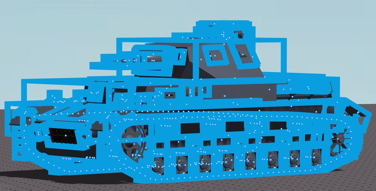 RealRobstick's tweet image. #robloxstudio
panzer IV ausf. D model