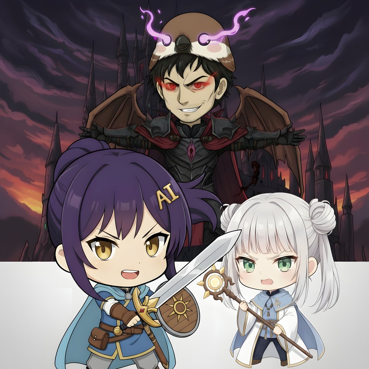 lilyAIstudy's tweet image. ニケラーの間でゲーム化が話題のようなので、便乗します
4コマ、全4回です。たぶん

探偵ニケちゃんの解決編も残ってます
まったく製作が追い付かないのがツライ🥲